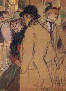 Henri  Toulouse-Lautrec Alfred la Guigne china oil painting reproduction